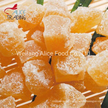 Organic New Crop Dried Fruits Price Candied Ginger Dried Ginger Cube